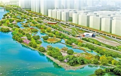 54萬平方米 雁灘濕地公園“入畫來”！