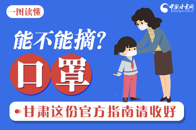 圖解|口罩能不能摘？甘肅這份官方指南請收好
