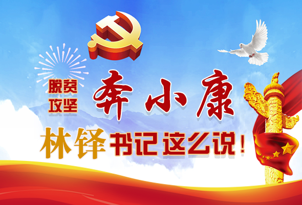 長圖|脫貧奔小康，林鐸書記這么說！