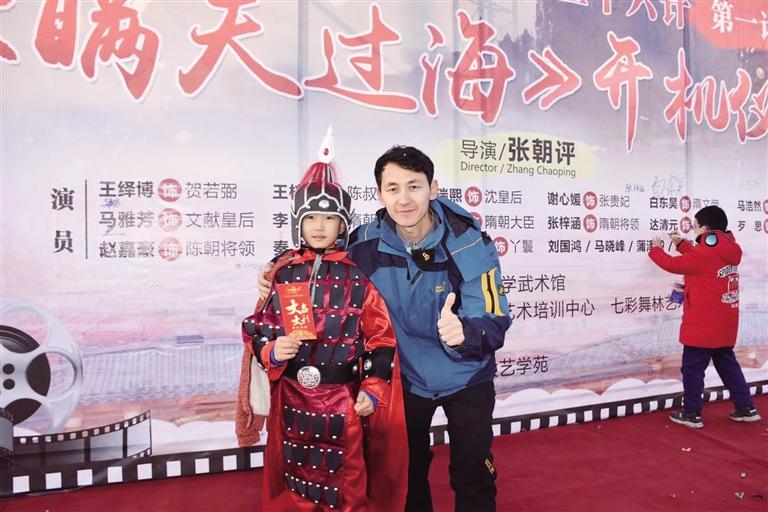 大型古裝國(guó)學(xué)電影《瞞天過(guò)?！吩谔m州開(kāi)拍