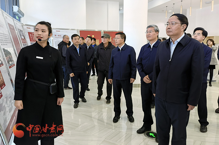 “學(xué)黨史、頌黨恩、跟黨走——紅色文化進(jìn)校園”活動(dòng)在蘭舉行 歐陽(yáng)堅(jiān)李榮燦出席（圖）