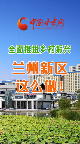 圖解|全面推進(jìn)鄉(xiāng)村振興 蘭州新區(qū)這么做！