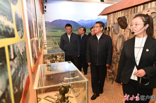 任振鶴在張掖市調(diào)研時強調(diào)：完整準確全面貫徹新發(fā)展理念，建設(shè)生態(tài)友好發(fā)展向好生活美好的“金張掖”