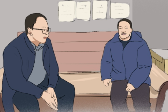 手繪丨追憶邱軍：扎根泥土，他把生命永遠(yuǎn)定格在扶貧路上