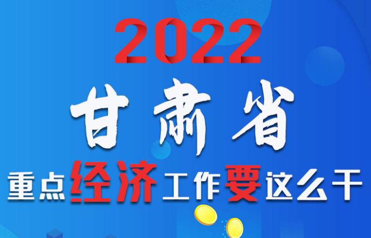 【甘快看·圖解】速覽！2022甘肅省重點(diǎn)經(jīng)濟(jì)工作要這么干！