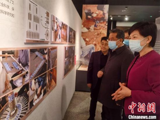 圖為展覽現(xiàn)場。　馮志軍 攝