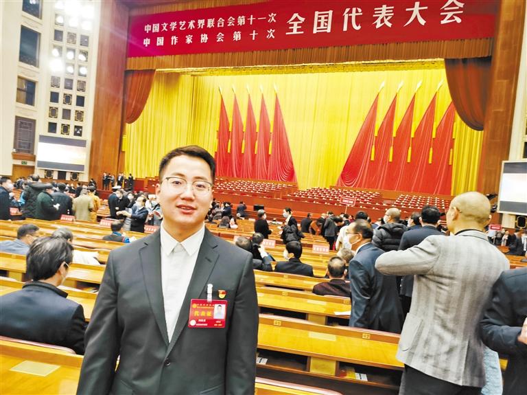 【聚焦2022甘肅兩會】網(wǎng)絡(luò)文學(xué)作家胡說：不負初心，寫有意義的文字