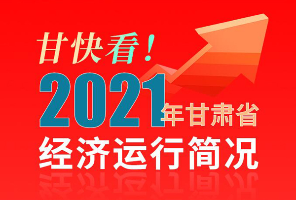 【海報(bào)】甘快看！2021年甘肅省經(jīng)濟(jì)運(yùn)行簡況