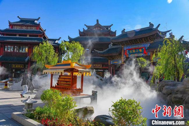 圖為嘉峪關(guān)方特歡樂世界。(資料圖) 趙海宏 攝