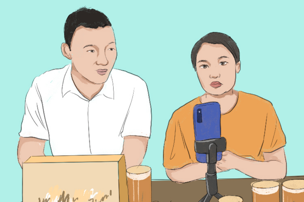 手繪|攢勁！閃閃發(fā)光的up青年