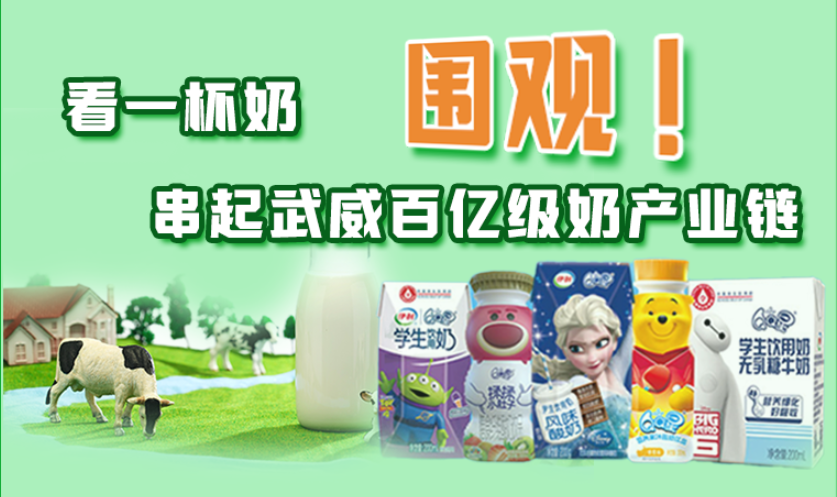 圖解|圍觀！看一杯奶串起武威百億級(jí)奶產(chǎn)業(yè)鏈
