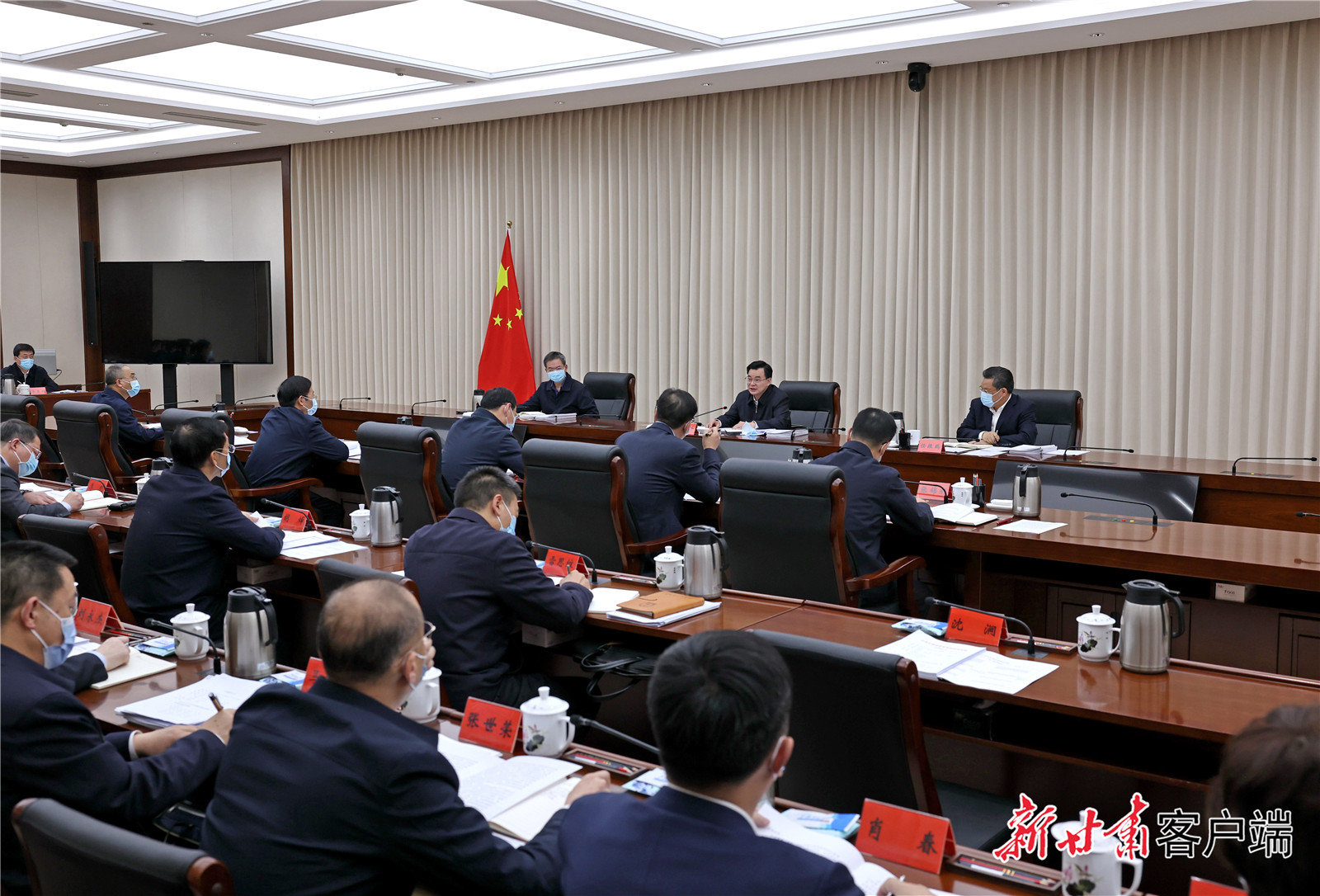 省黃河流域生態(tài)保護小組會在蘭州召開2