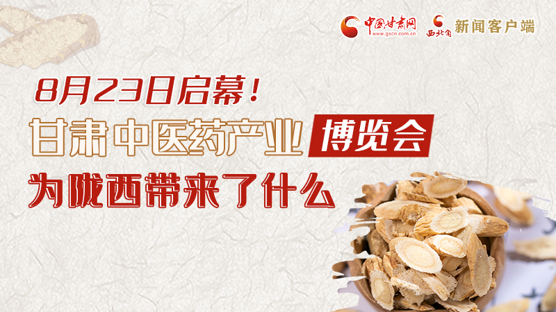 長圖丨8月23日啟幕，甘肅這場行業(yè)盛會為隴西帶來了什么？