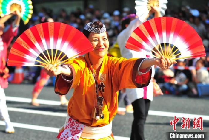 日本仙臺七夕祭。孫冉 攝