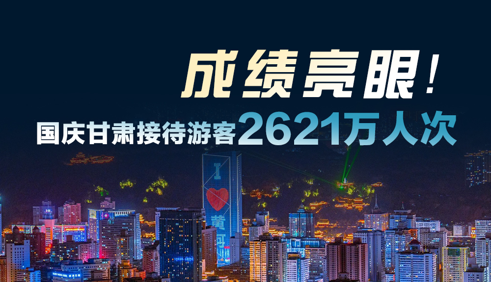 成績亮眼！國慶甘肅接待游客2621萬人次
