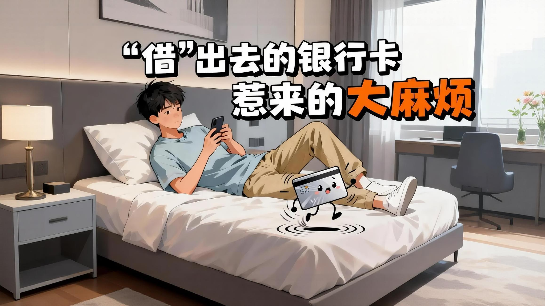 憲崇法·網(wǎng)絡(luò)普法“甘”快看|“借”出去的銀行卡，惹來的大麻煩